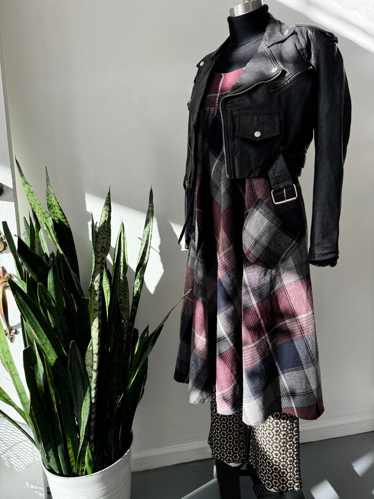 Vintage plaid Dress