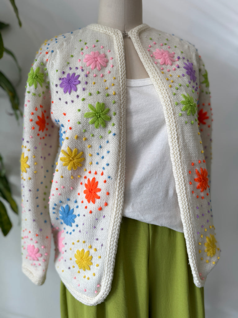 Vintage knit outerwear