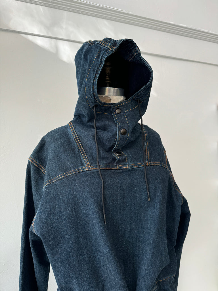 Denim Anorak Outerwear