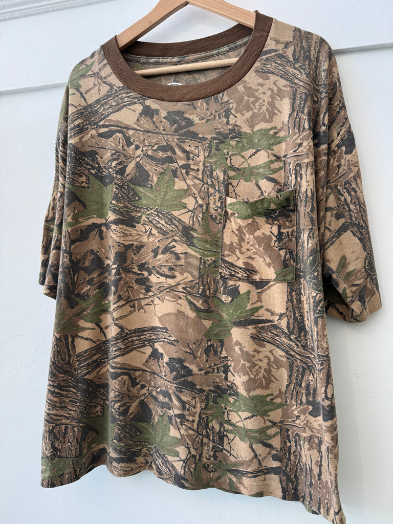 Vintage camo t shirt