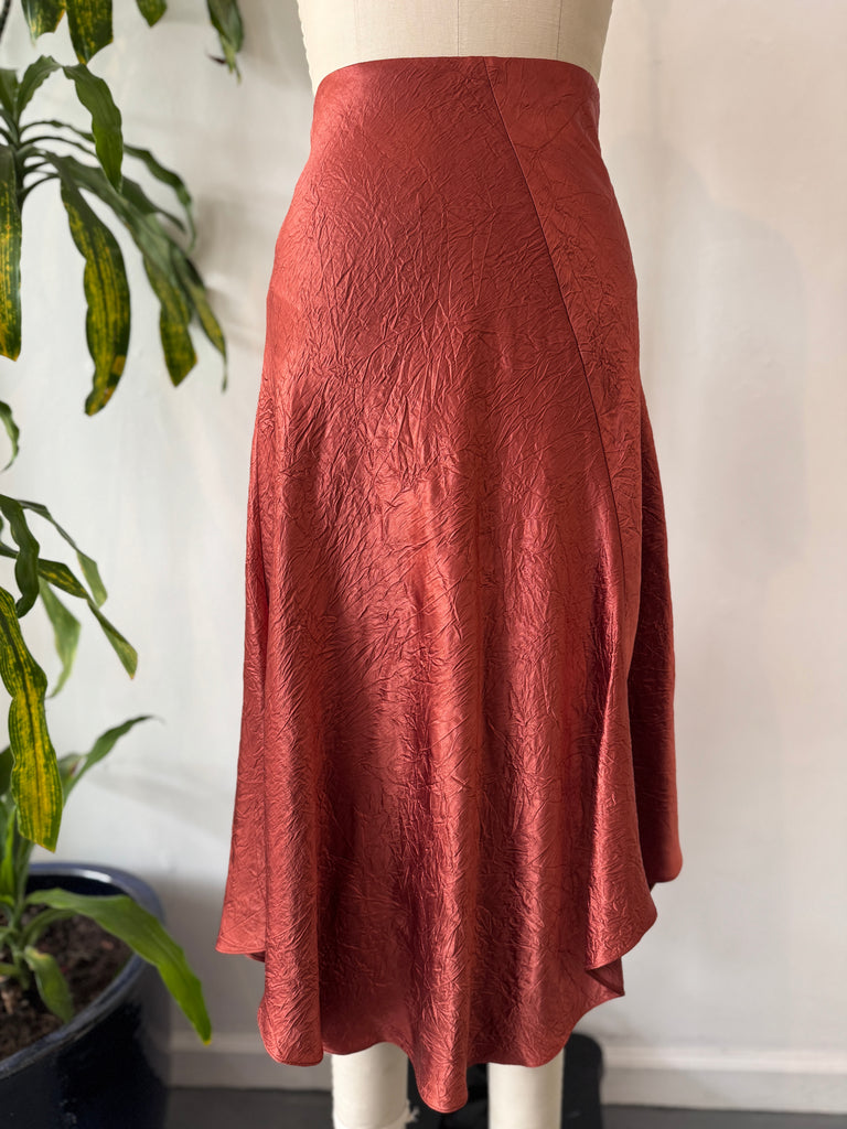 Vince wrinkle skirt waist “30-34”