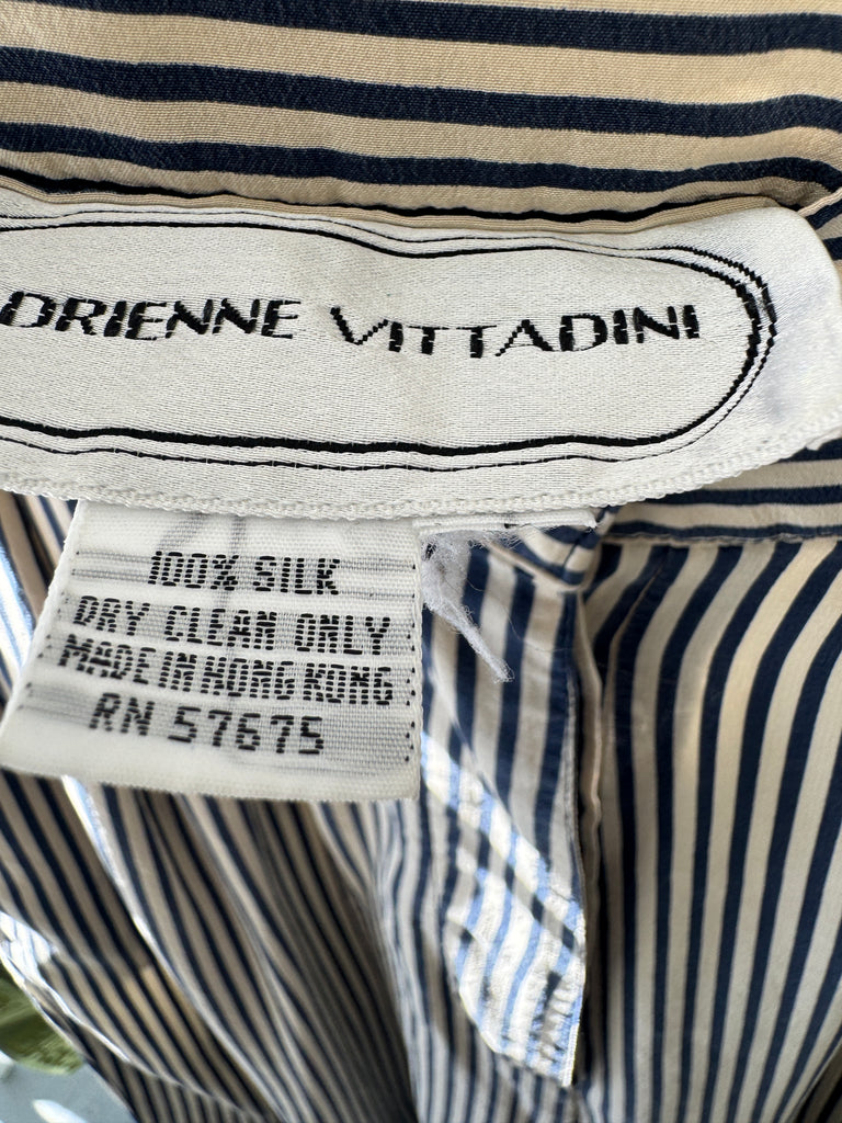 Vintage striped silk pants waist “30”