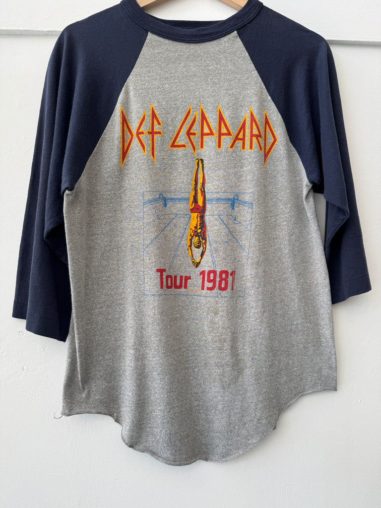 1981 Def Leppard tour t shirt