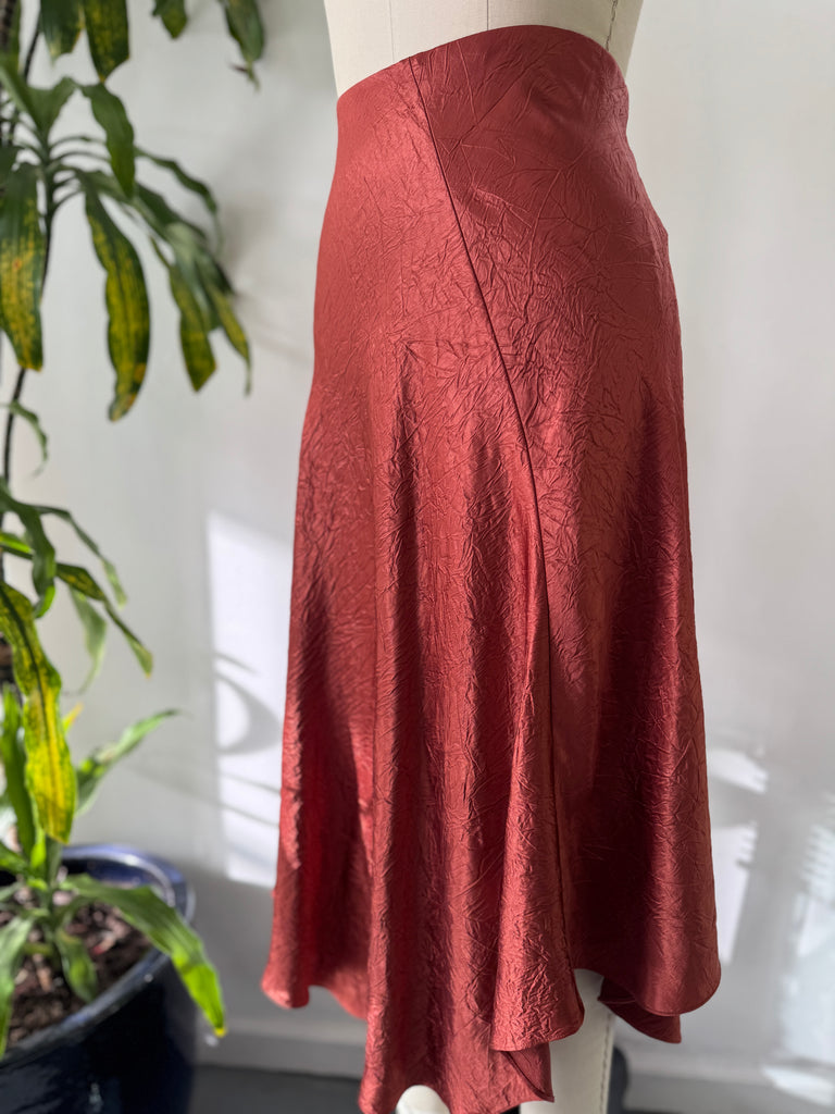 Vince wrinkle skirt waist “30-34”