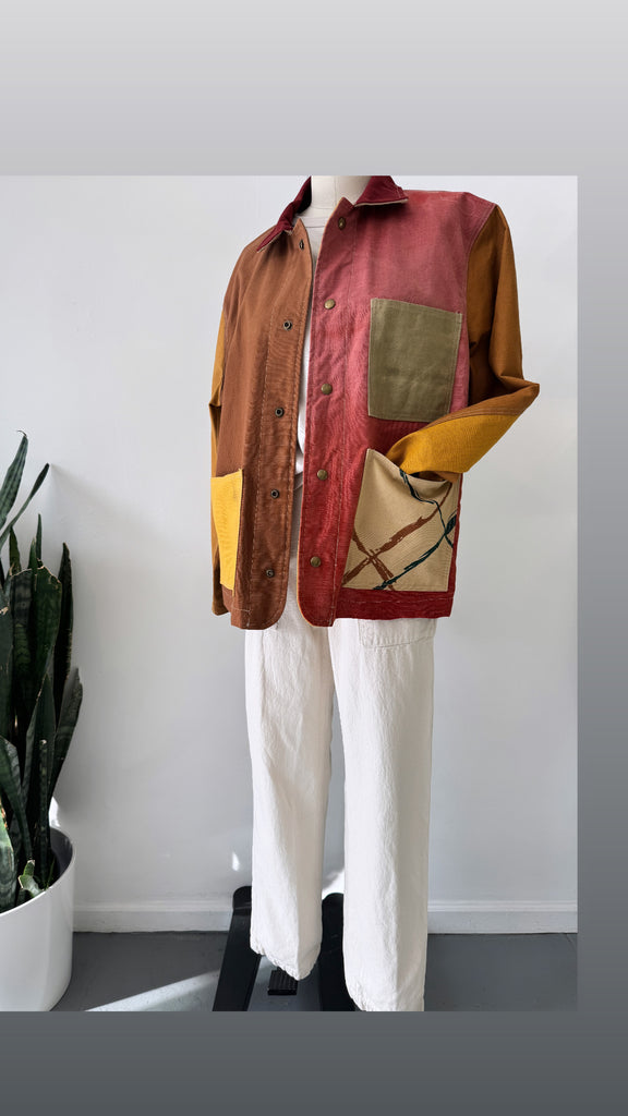 Handmade patchwork jacket