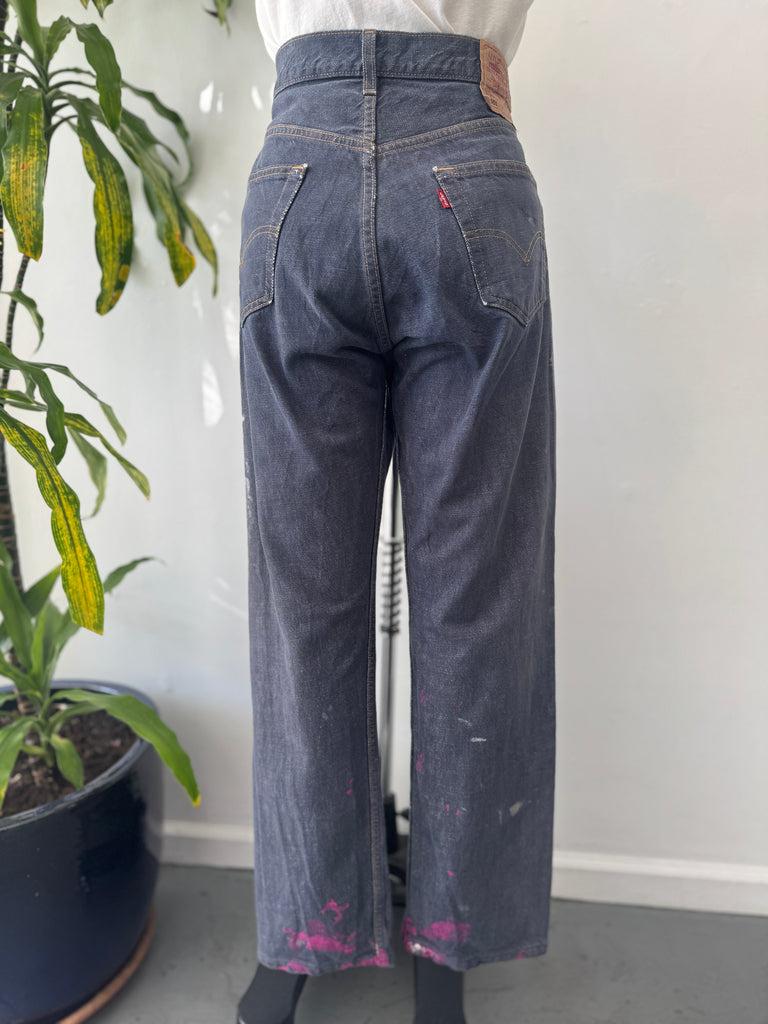 Levi’s European jeans artist paint waist “34/36”