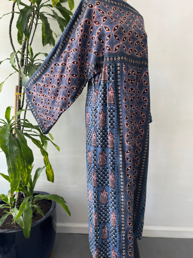 1970’s made in India  fabric cotton dress