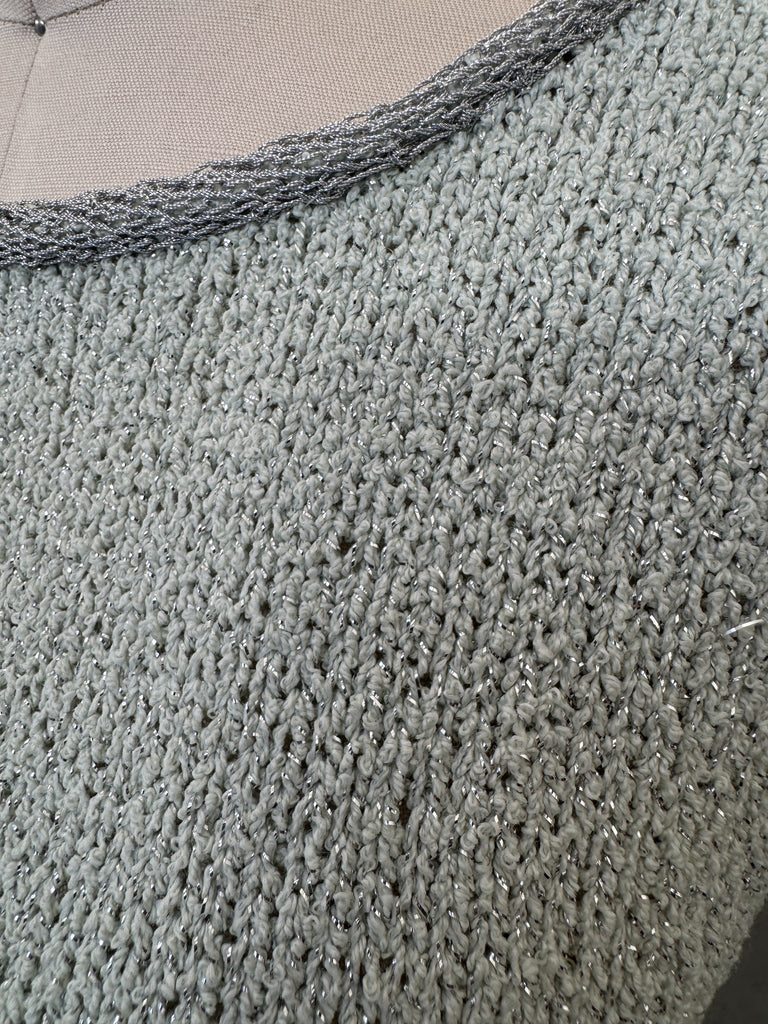 Vintage hand knit 1950’s dress