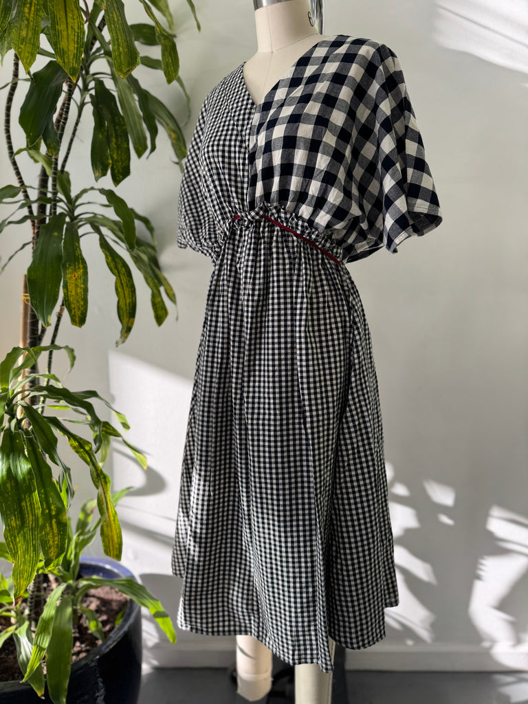The coolest check print dress
