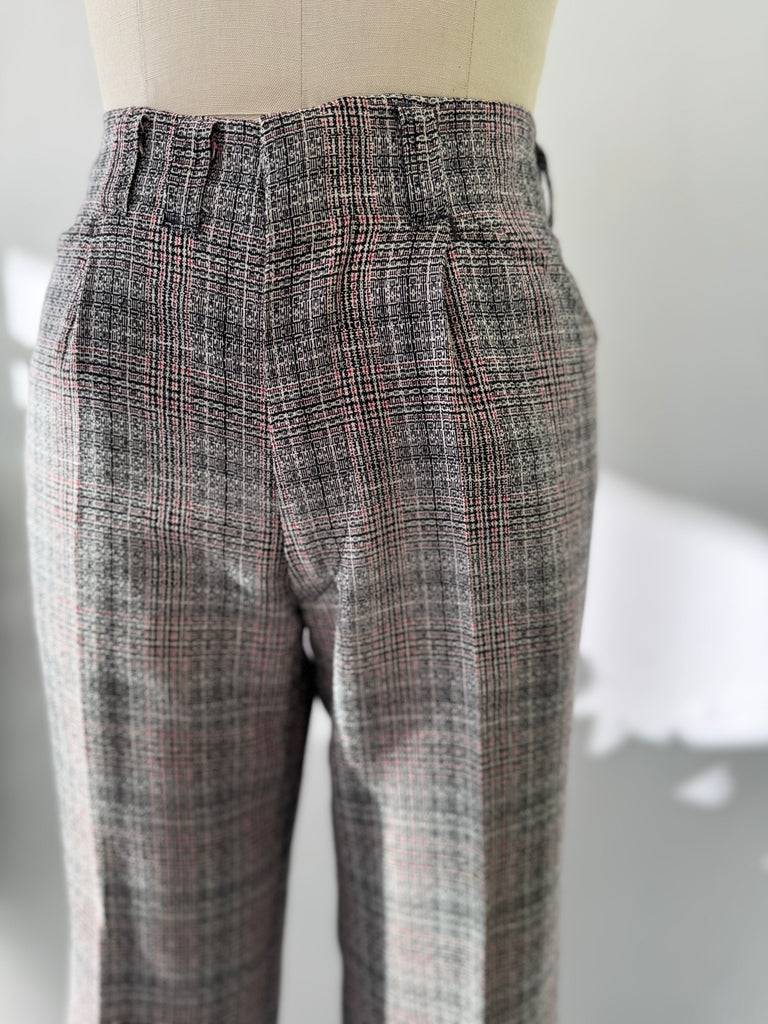 Vintage plaid pants “30”