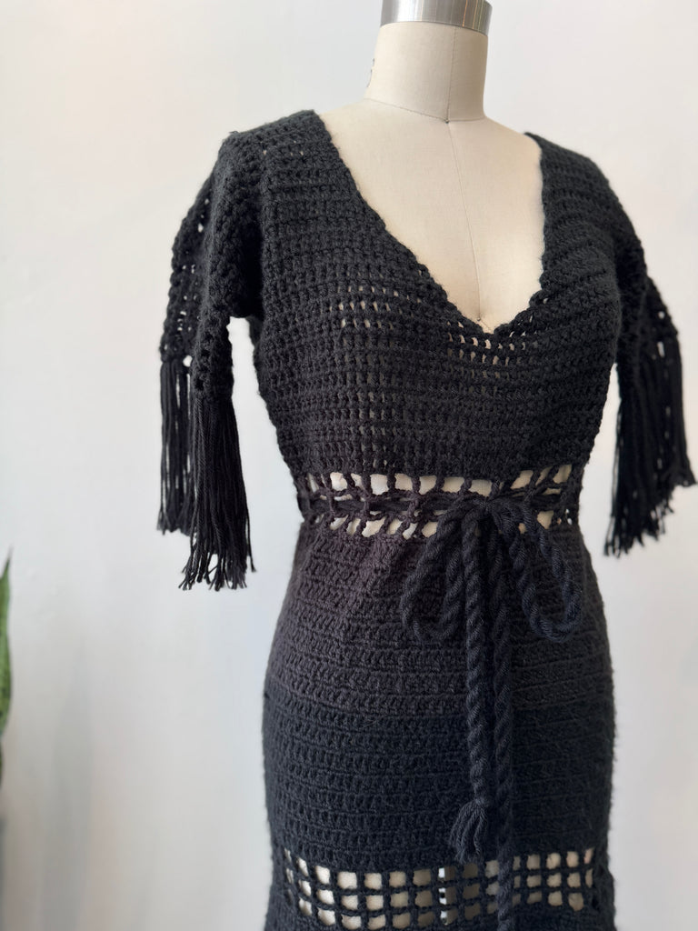 Sexy handmade crochet dress