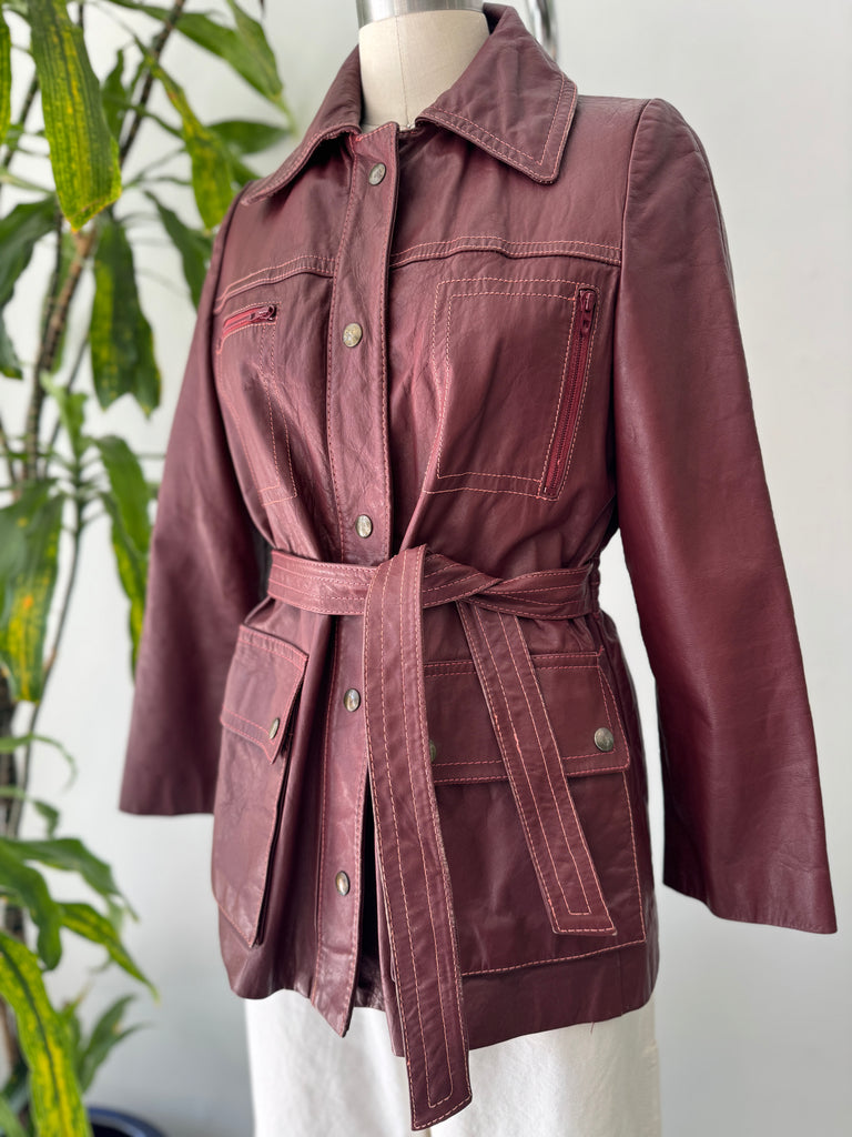 1970’s leather jacket