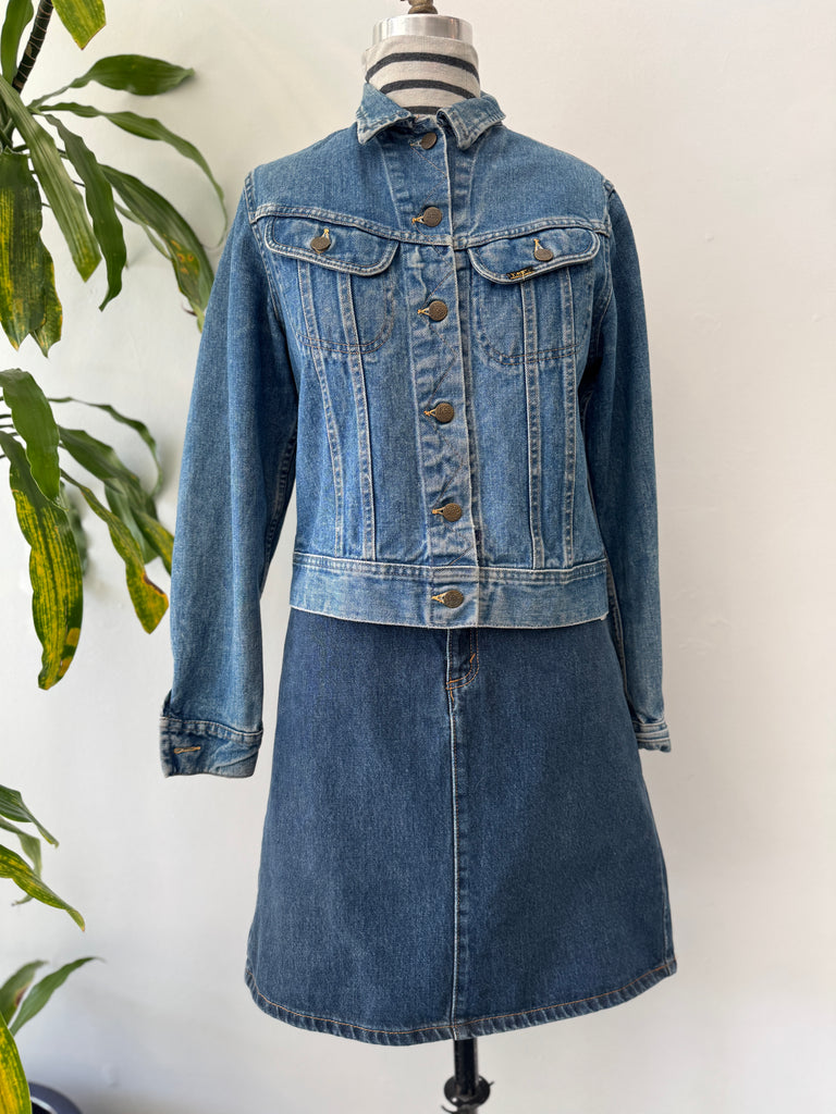 Vintage denim Lee riders jacket