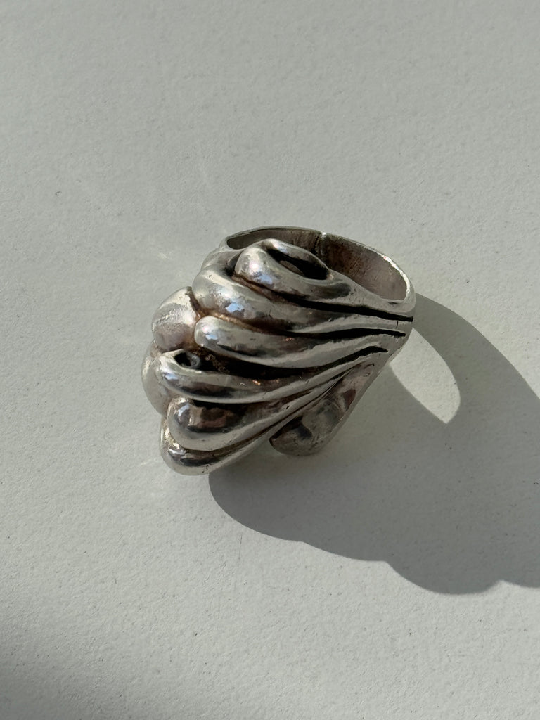 Heavy weight sterling silver ring size 10