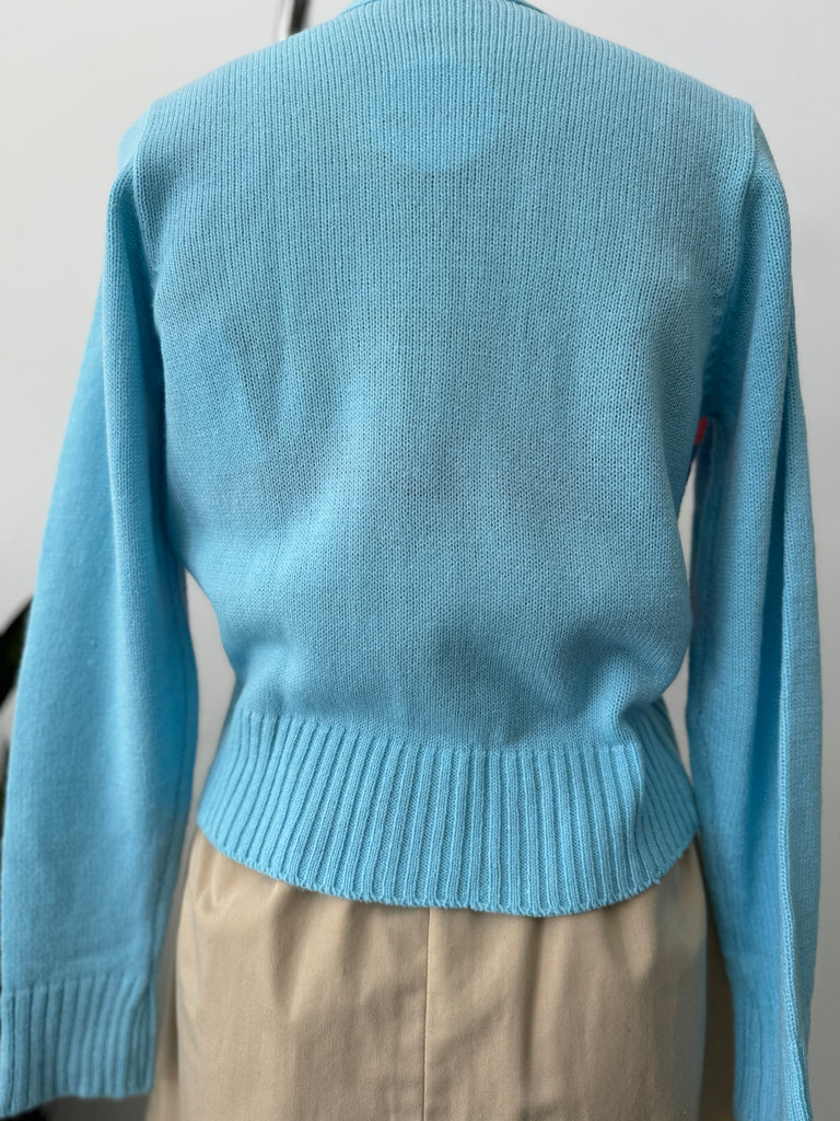 1970's Vintage knit cardigan sweater