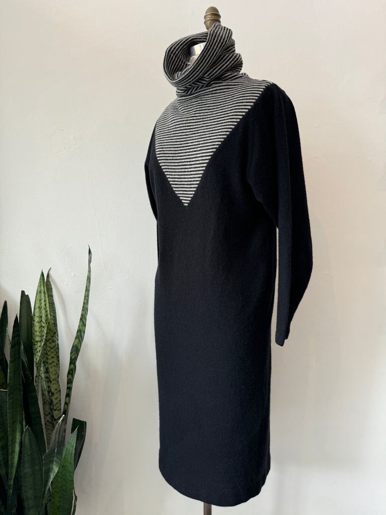 Vintage lambswool sweater dress