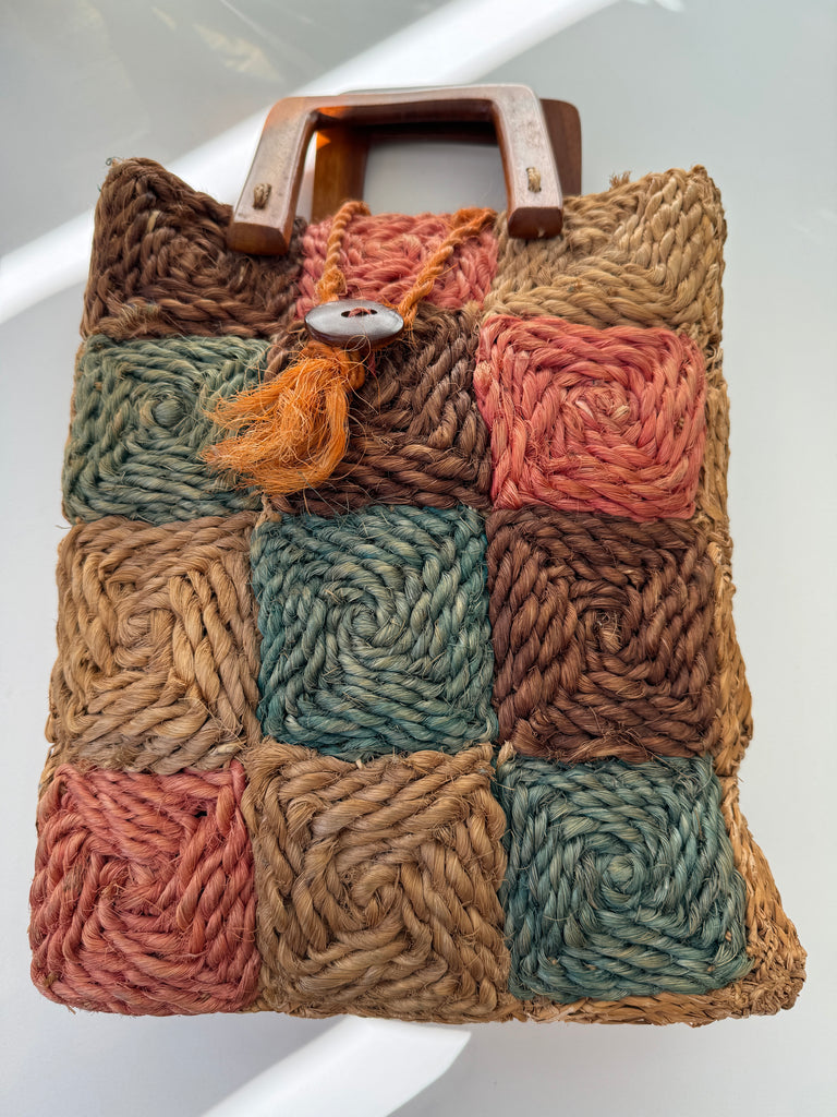 Vintage Natural Fibers bag