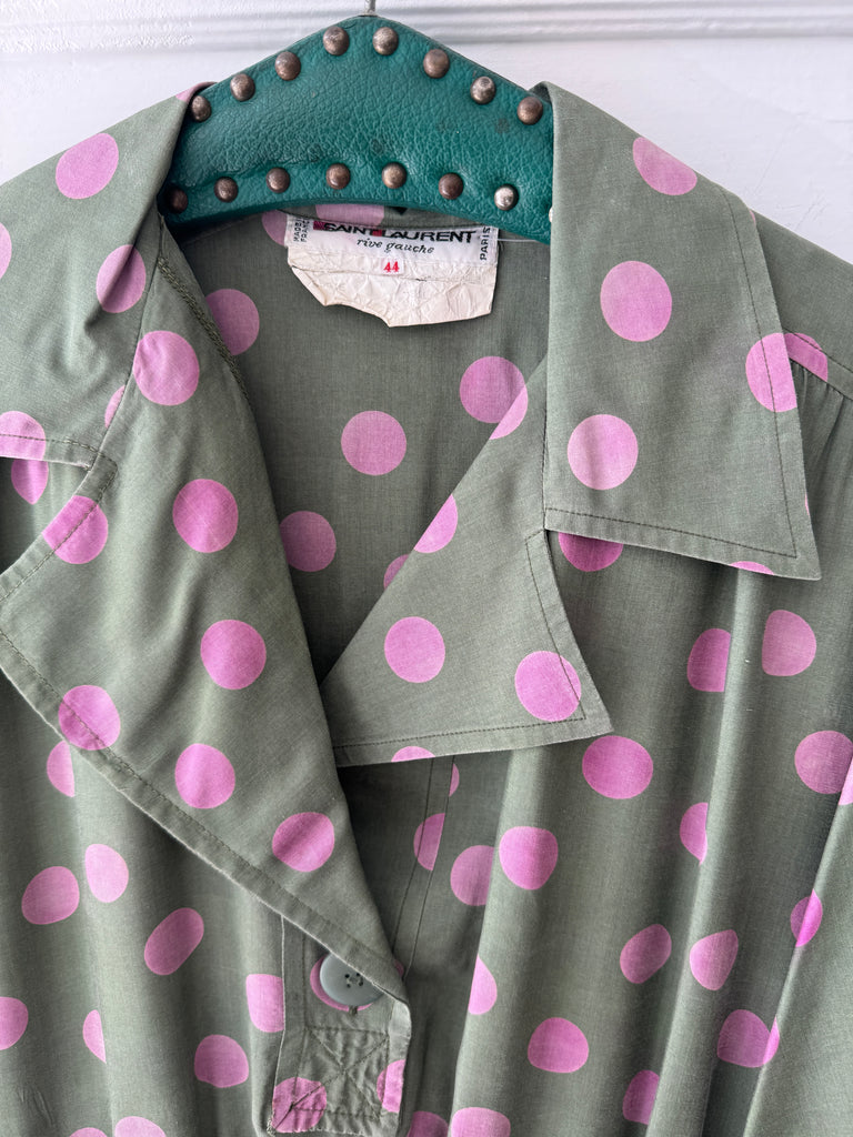 Vintage designer Saint Laurent dress
