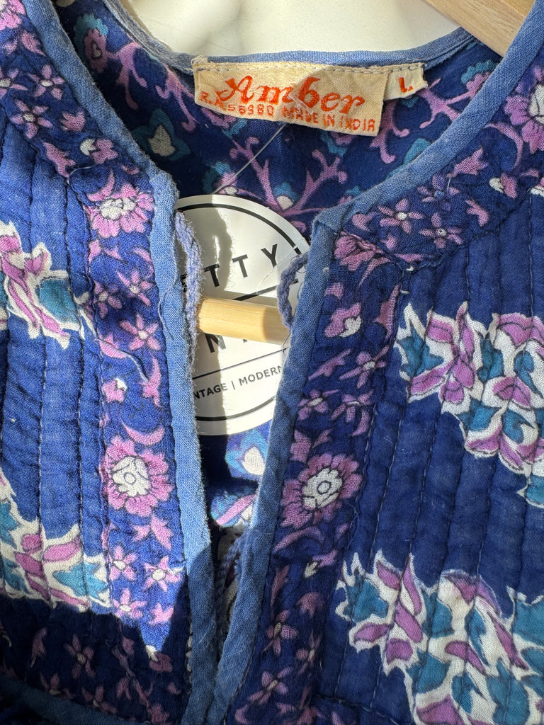 Vintage made in India cotton dress