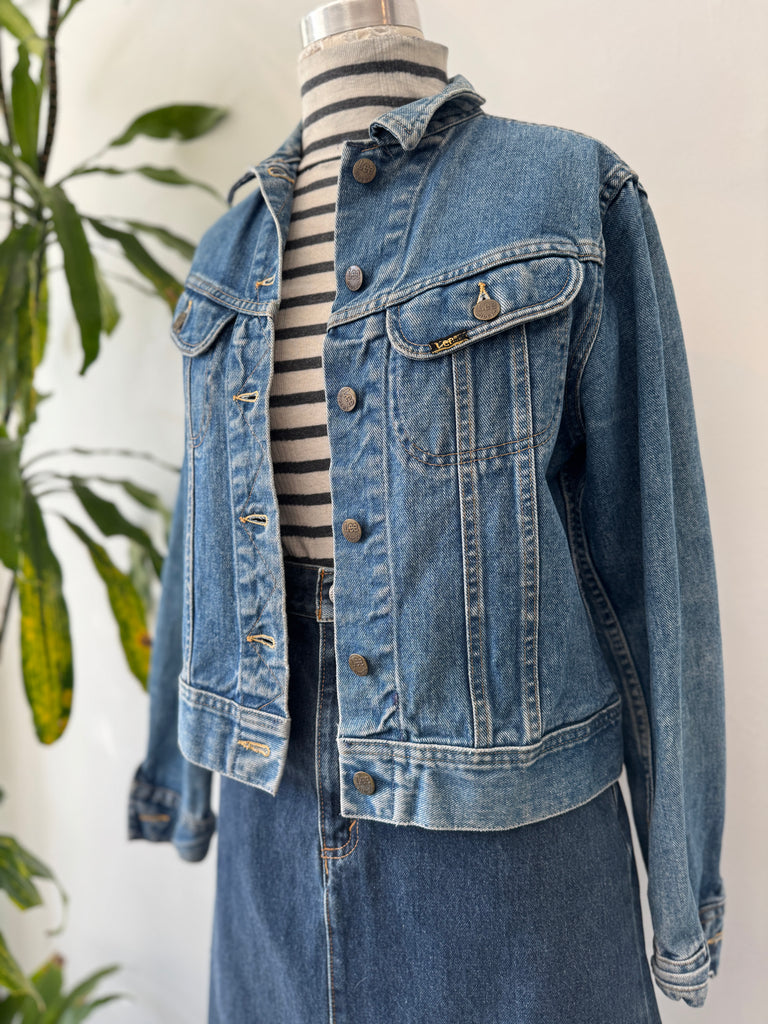 Vintage denim Lee riders jacket