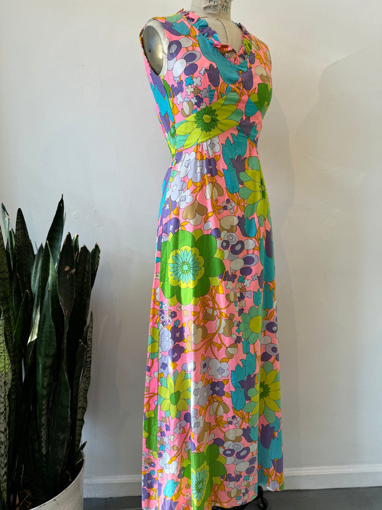 Vintage 1960’s floral print dress