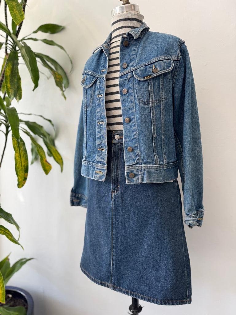 Vintage denim Lee riders jacket