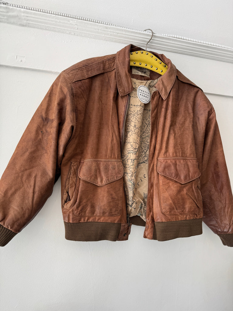 Vintage leather jacket