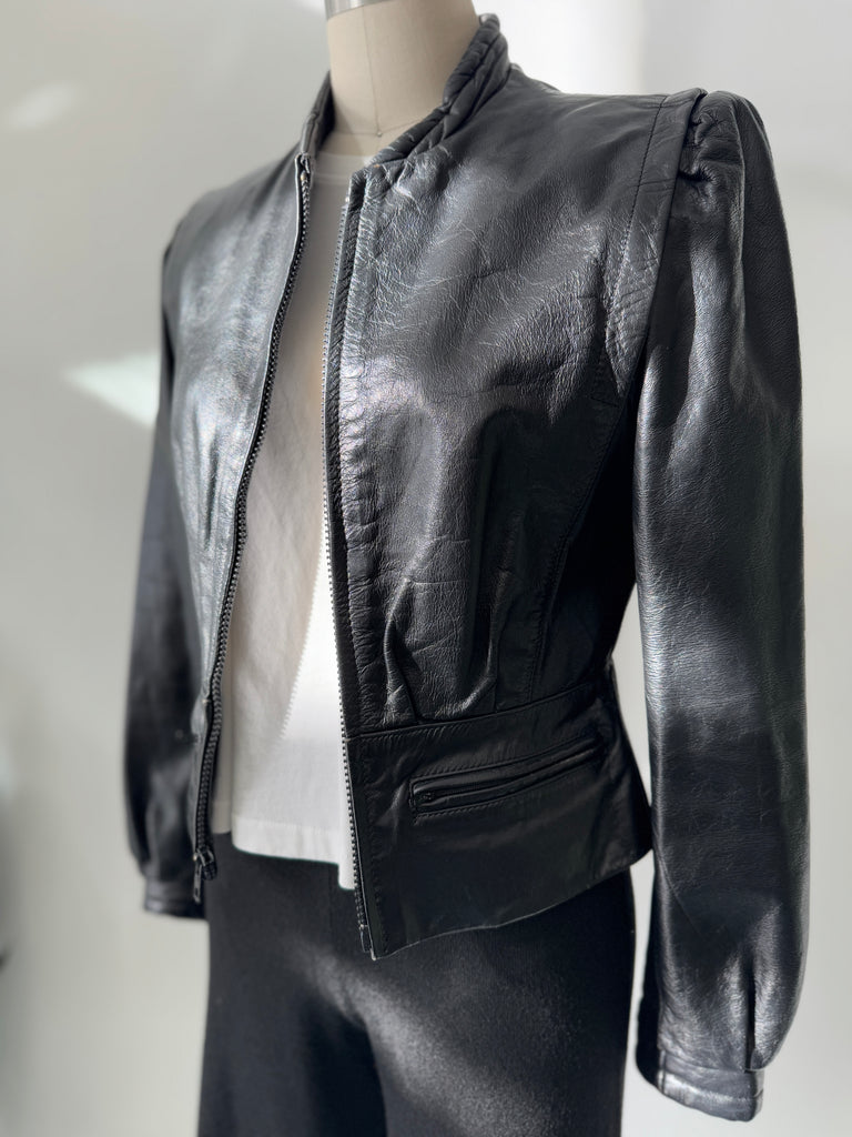 Vintage leather jacket