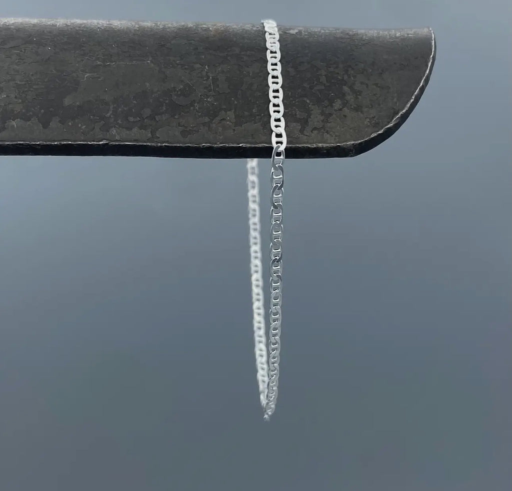 Sterling silver Gucci link bracelet