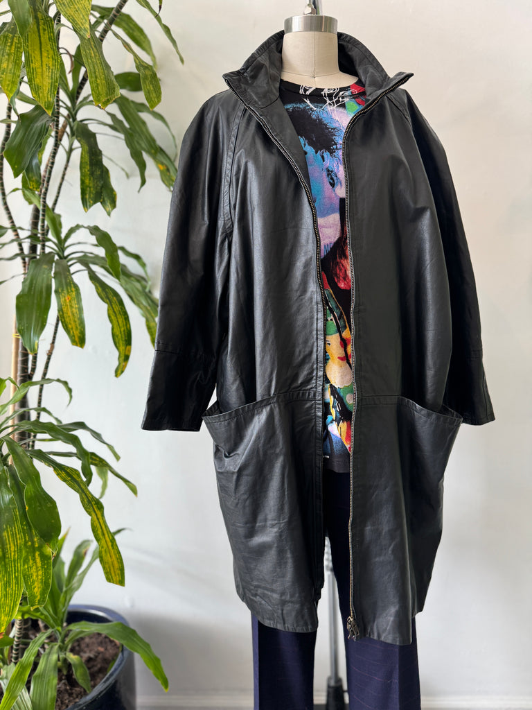 Vintage Etienne Aigner leather jacket