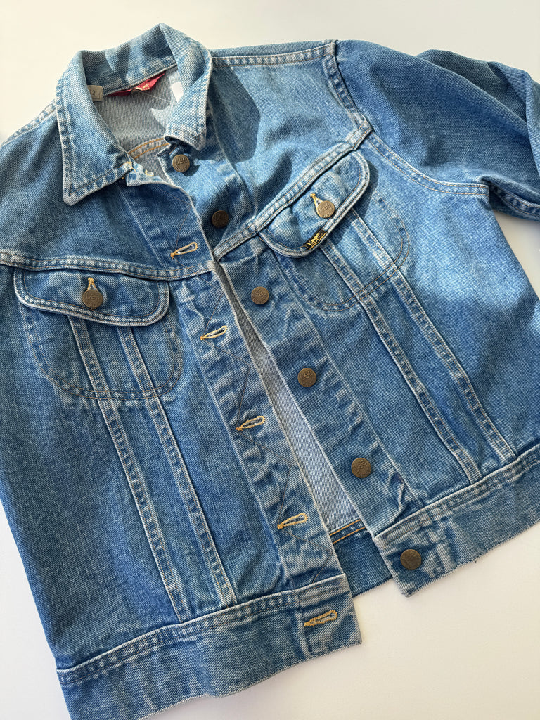 Vintage denim Lee riders jacket