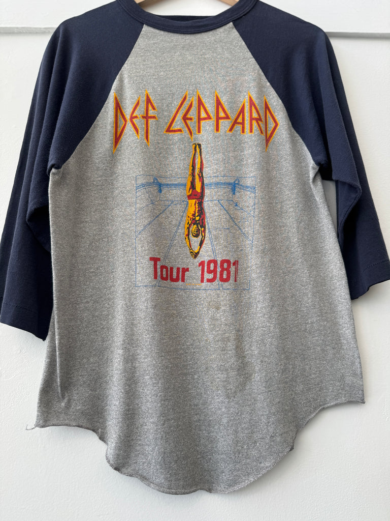 1981 Def Leppard tour t shirt