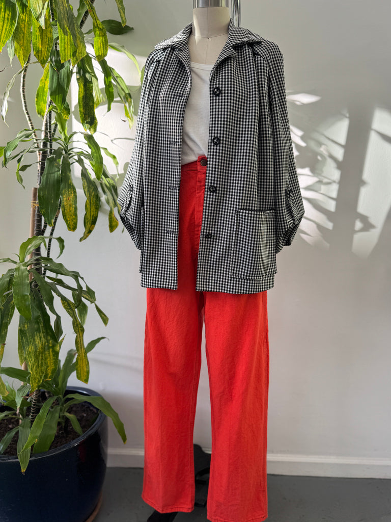 Vintage gingham jacket