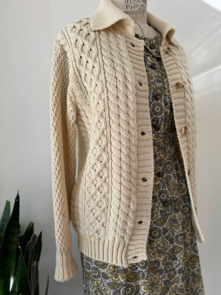 Vintage Moffat Woollens wool  cardigan