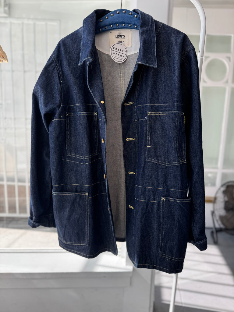 Levi’s made & Crafted made in Japan raw denim chore coat