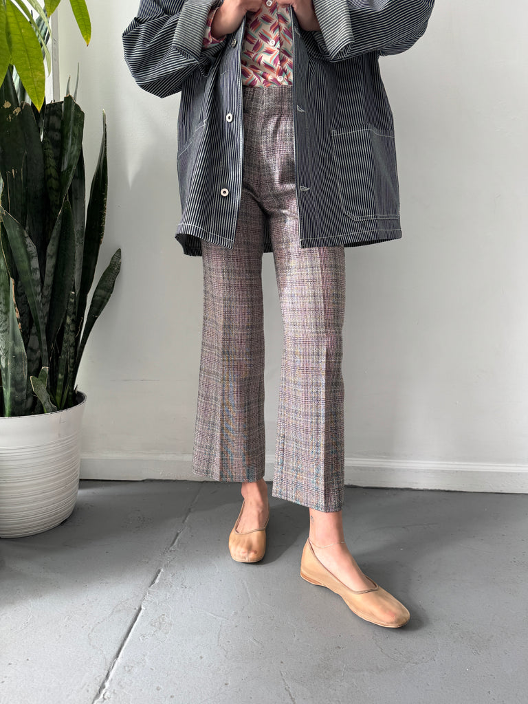 Vintage plaid pants “30”