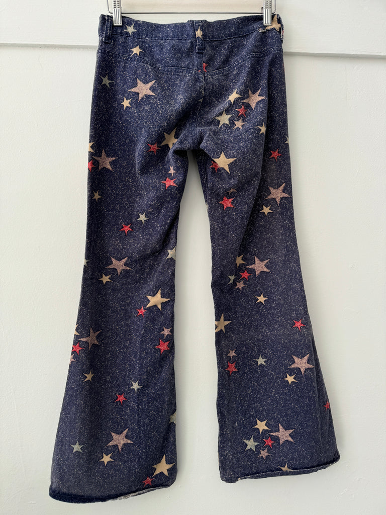 Vintage LEVI star printed pants