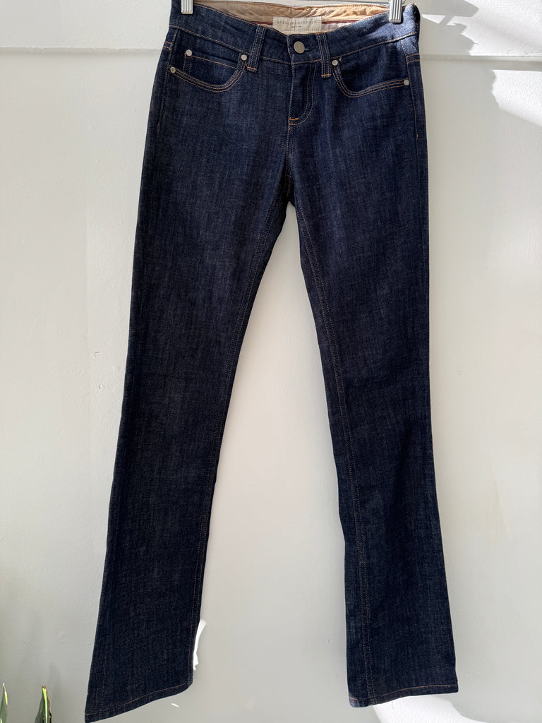 Designer Stella Mc Cartney low rise jeans “26”