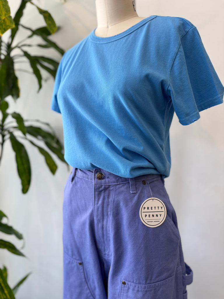 Lavender cotton work pants “32”