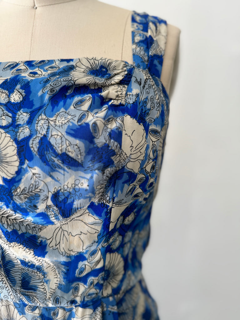 1950’s silk dress