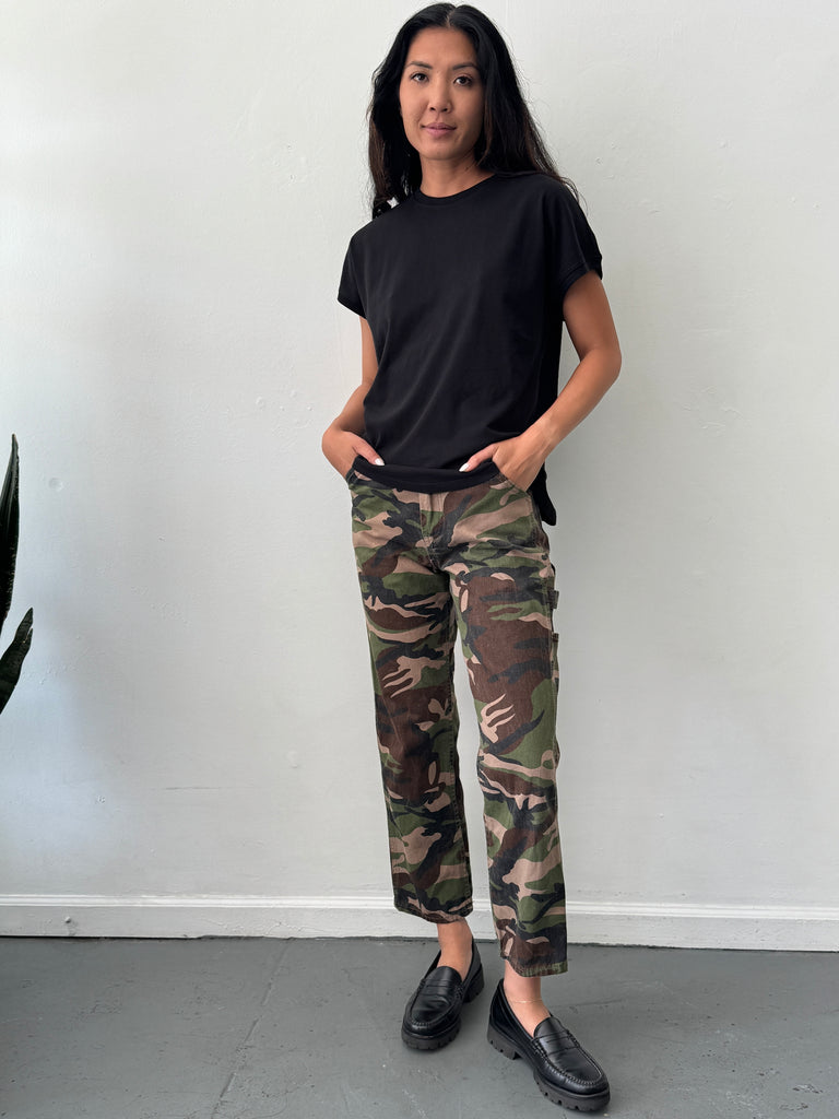 Vintage camo pants waist “26/27”