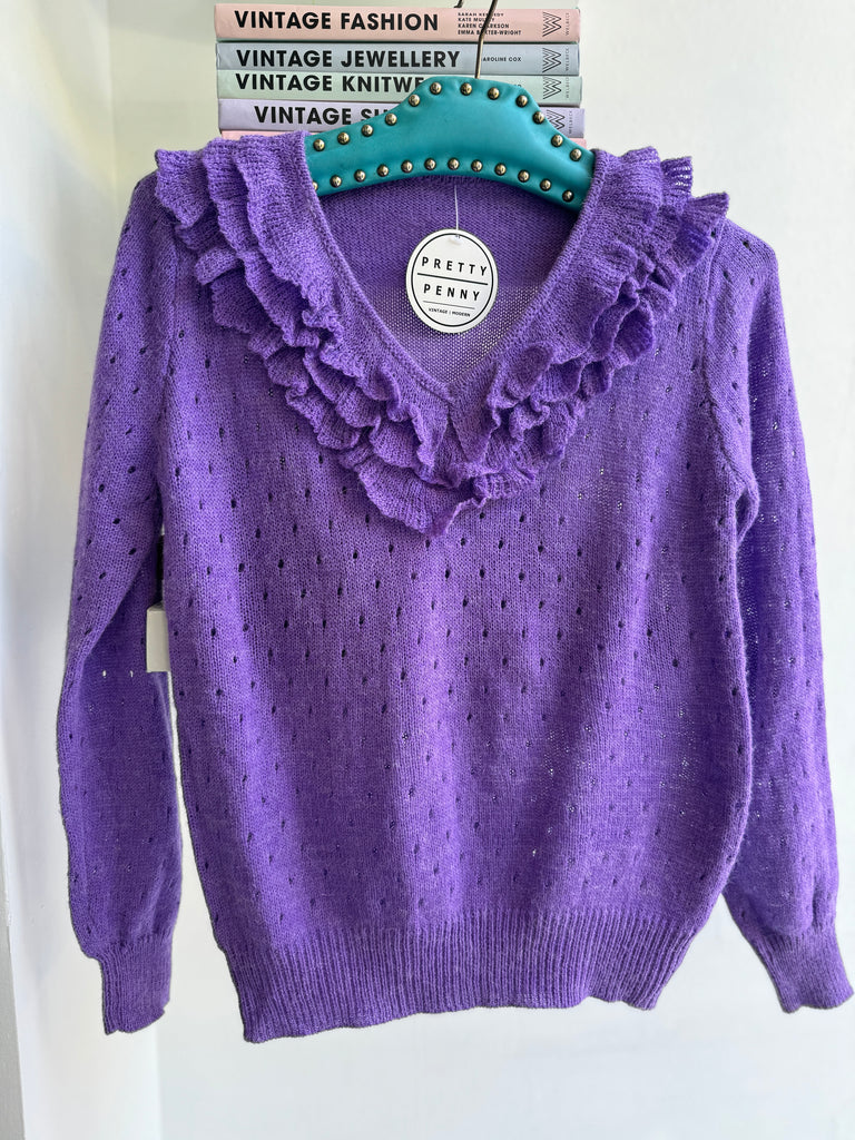 Vintage knit sweater top