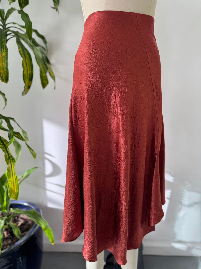 Vince wrinkle skirt waist “30-34”