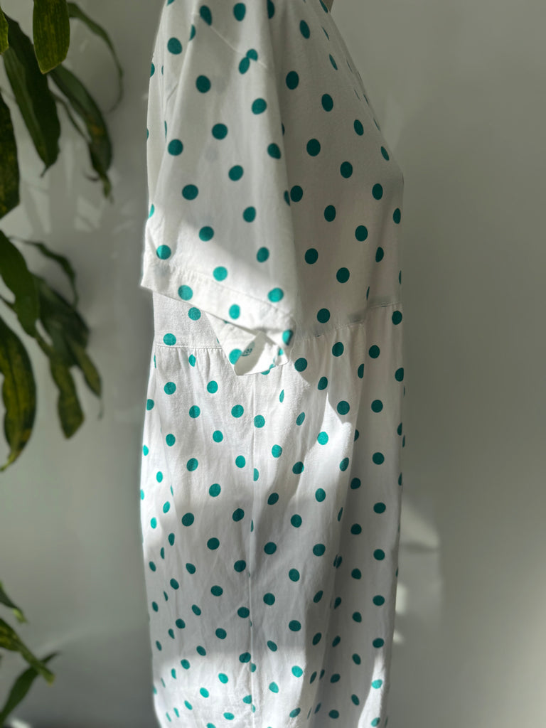 Vintage polka dot jumpsuit