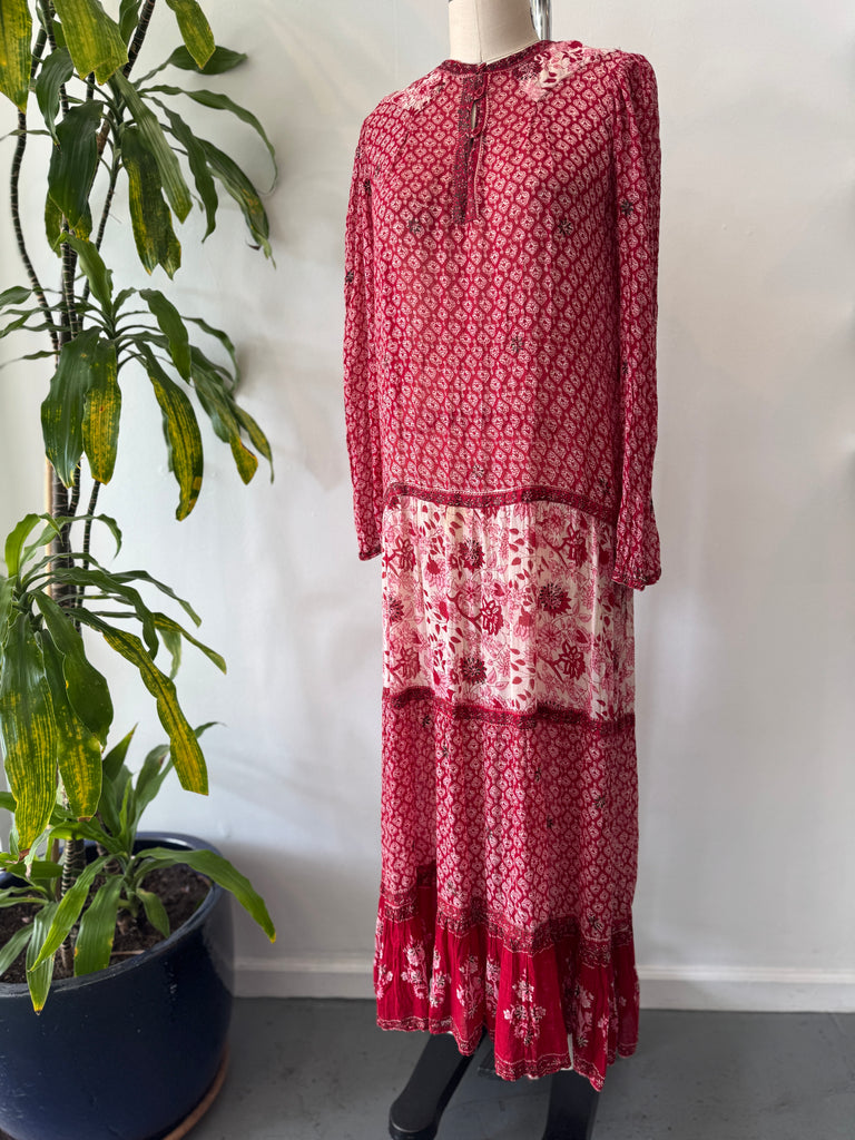 1970’s Indian cotton dress
