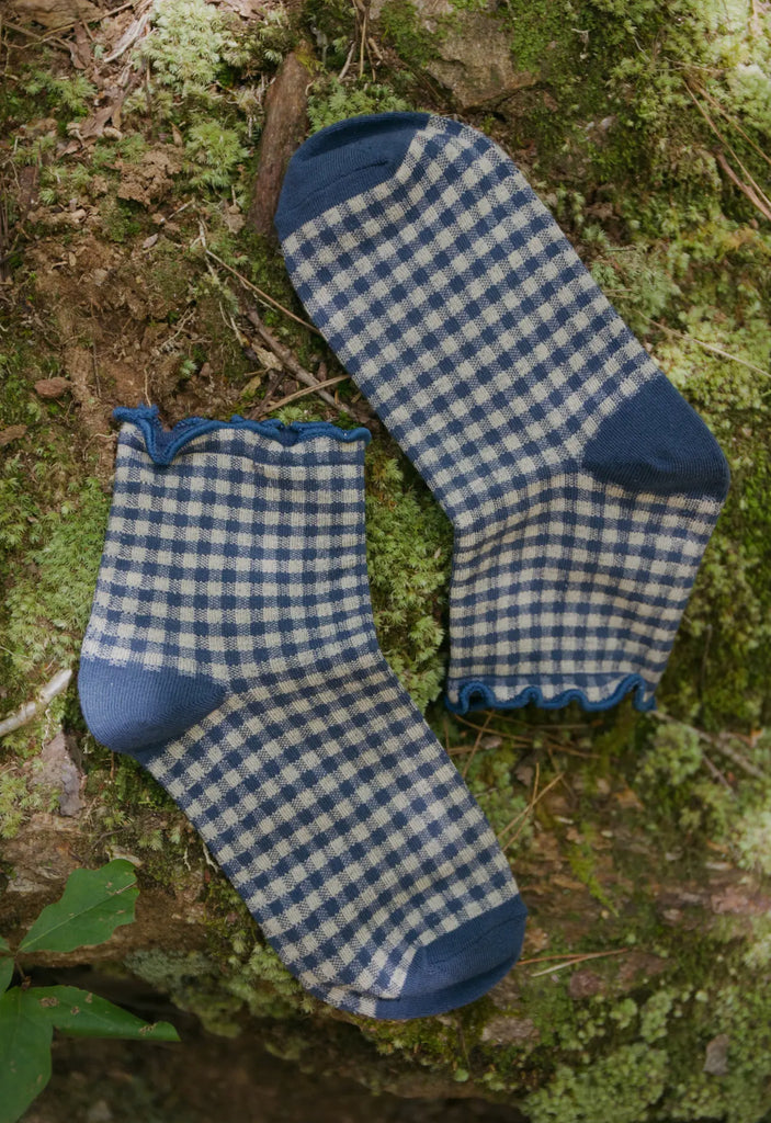 Beaten socks gingham