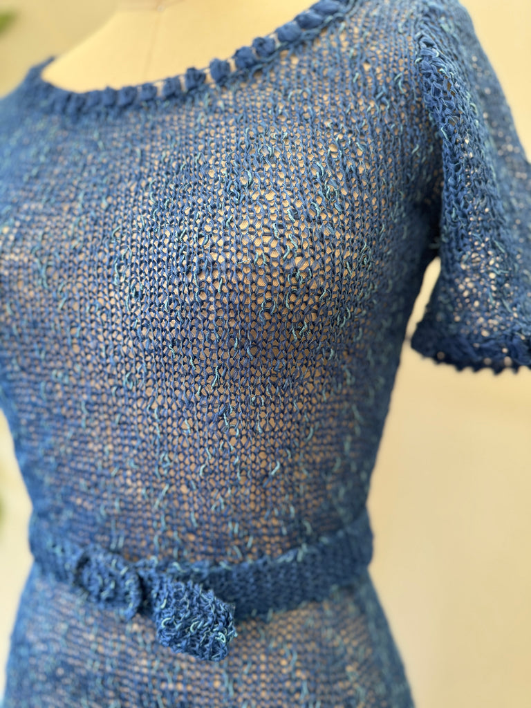 Vintage 1950’s hand knit dress
