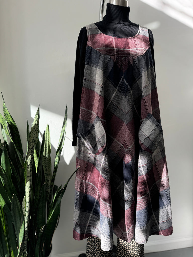 Vintage plaid Dress