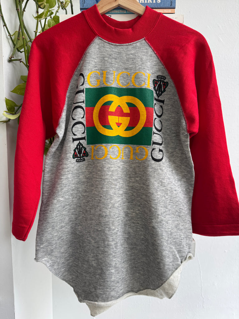 Faux on vintage raglan