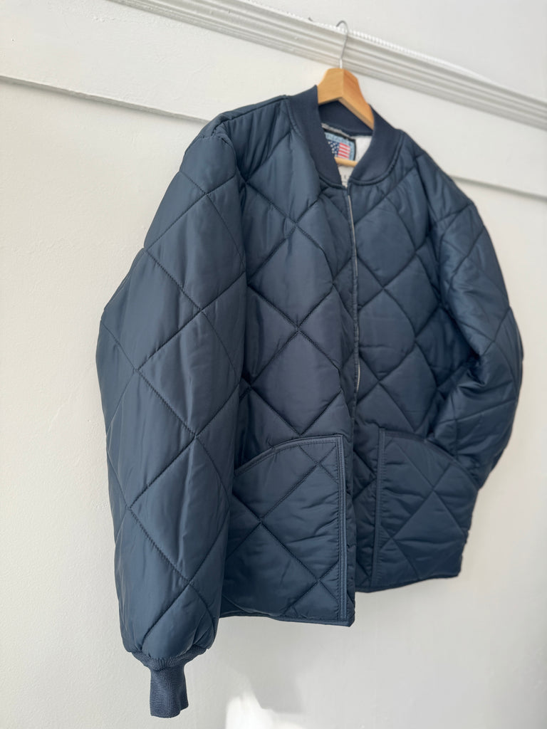 Navy Blue Quilted jacket